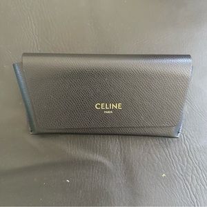 Celine sunglasses case black